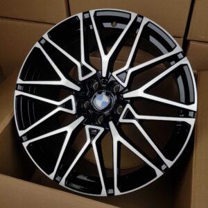 R20 BMW 5x112 G Seeria x5 x6 x7 AMZ 996D Black polish 20x10.5 ja 20x9
