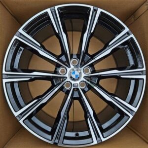R20 veljed 5x112 BMW x5 x6 g seeria g05 g06 AMZ HP795D Black polish 20x10.5 ja 20x9