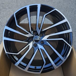 R19 AUDI VW SEAT SKODA AMZ 3054F Black polish 19x8.5 5x112