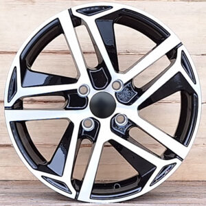 AMZ 6867 Black polish 16x6.5 4x108