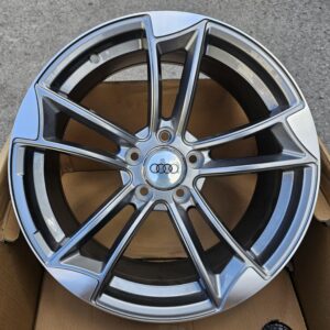 R18 AUDI VW SEAT SKODA MB 54163 GMP Gray polished 18x8 5x112