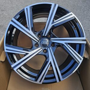 R19 AUDI VW SEAT SKODA AMZ 5548 Black polished with powder coating 19x8 5x112
