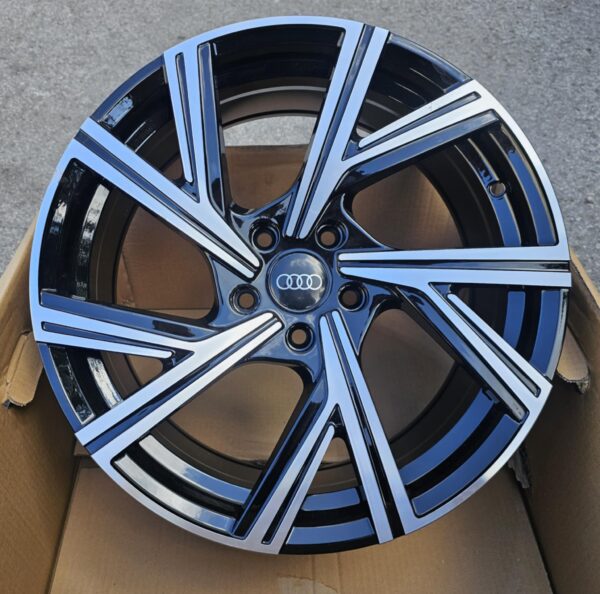 R19 AUDI VW SEAT SKODA AMZ 5548 Black polished with powder coating 19x8 5x112