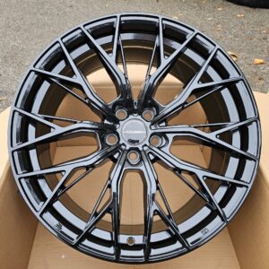 R22 MB AUDI VW SKODA AMZ 5558 Black dark 22x9 5x112