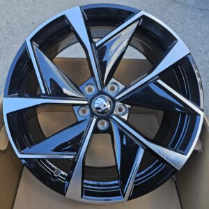 R19 AUDI VW SEAT SKODA MB AMZ 5638 Black polish 19x8 5x112