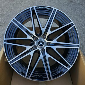 R20 MB 5x112 AMG AMZ H3121F Black polish 20x9.5 ja 20x8.5 erilaius