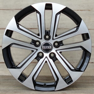 R18 VIPER 244 Black polish 18x7 5x112