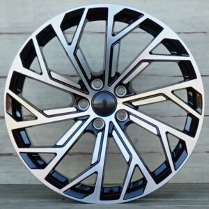 R18 AUDI VW SEAT SKODA AMZ 960D Black polish 18x8 5x112