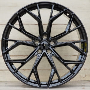 R22 MB AUDI VW SKODA AMZ 5558 Black dark 22x9 5x112