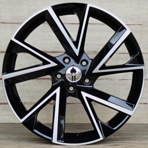 R16 AMZ 0262 Black polished with powder coating 16x6.5 5x114.3