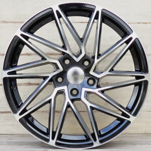 R19 AUDI VW SEAT SKODA MB AMZ 1038X Black polish 18x8 5x112