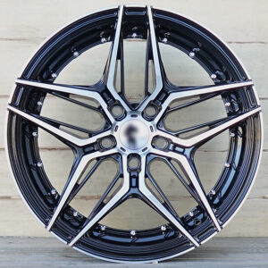R18 AMZ FC6001 Black polish 18x8 5x108