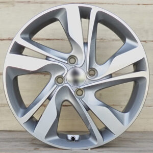 R16 AMZ D5078 Gray polished 16x6 4x100
