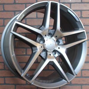 R18 BK 967 18x9.5 5x112 sama laiad