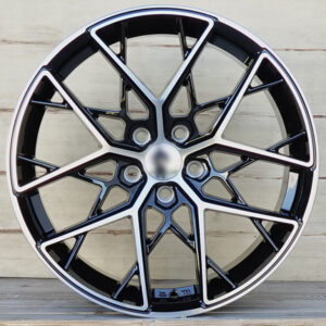 R18 AMZ YF0432 Black polish 18x8 5x108
