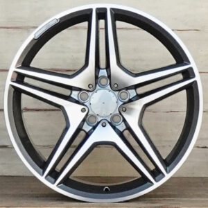 R19 MB AMG 555 Gray polished 19x9.5 5x112