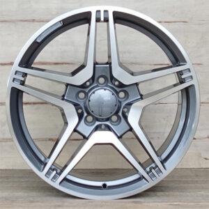 R18 MB AMG 5x112 D1331 Gray polished erilaiad 18x9.5 ja 18x8.5
