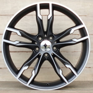 R18 BMW 5x120 TT26366 Mat black erilaiad 18x9.5 ja 18x8.5