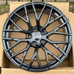 R20 veljed 5x112 Audi Vw Seat Skoda AMZ FA761 Gloss Black  20x9 ET: 32  66.6 Replica