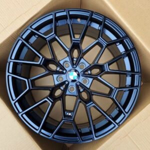 R20 BMW 5x120 AMZ H3209F Black  20x9.5  5x120  ET: 35  ja 20x8.5  5x120  ET: 30 F10 f11 F01 F02 jne