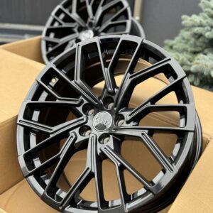 R19 veljed 5x112 Audi Vw Seat Skoda MB AMZ F9760 Gloss Black  19x8.5  5x112  ET: 42  66.6 replica