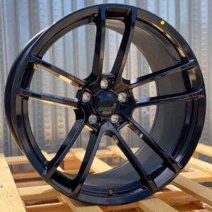 R20 veljed 5x115 Dodge, Chrysler AMZ FA607 Gloss Black  20x11 ET: -3  71.5 Color: Black dark (BD) Replica