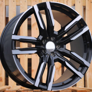 R21x10.5  5X112  ET  43  66.6  FE246  Black Polished (MB)  For BMW  (P2)  ((AKC 150 Eur) X5/X6)