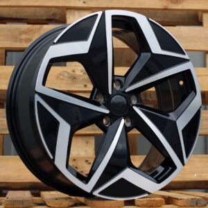 R19x7.5  5X112  ET  50  57.1  I5649  Black Polished (MB)  For VW  (Z5)  (For ID3)