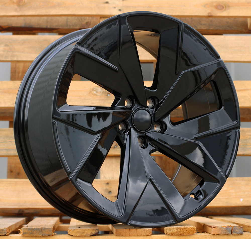 R20x8 5X112 ET 45 57.1 I5647 Black (BL) For VW (Z5) (ID.4/ID.5 (Front))