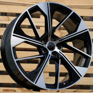 R20x8.5  5X112  ET  34  66.5  B5907  (IN5565)  Black Polished (MB)  For AUD  (K7+M)