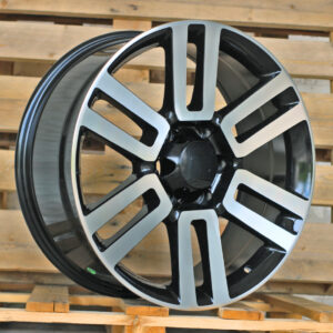 R20x8.5 6X139.7 ET 30 106.1 JT028 Black Polished (MB) For TOYOT (K7)