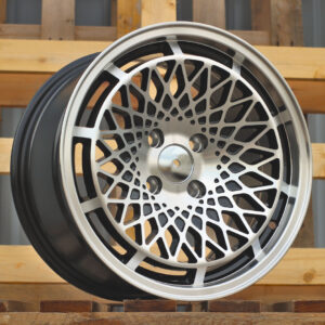 R15x8  4X100  ET  25  73.1  LU519  Black Polished (MB)  For RACIN  (P1)