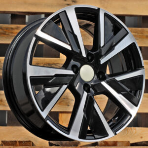 R16x6.5  5X108  ET  40  65.1  B5906  Black Polished (MB)  For PEUG  (L4)  (Carved Spokes)