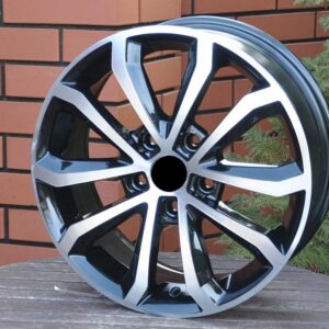 R16x6.5 5X112 ET 46 57.1 XF083 Black Polished (MB) For SKODA (R) ()