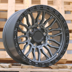 R17x9  6X139.7  ET  0  110.1  H975D  Gun Metal+Matt Lip (GMML)  For 4X4  (Z5)  (FUEL Style)