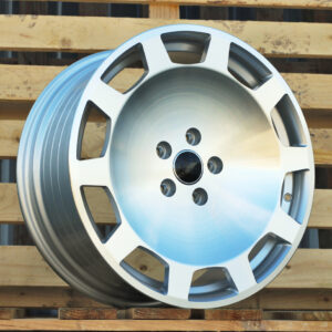 R18x8  5X112  ET  40  57.1  IN3613F  Machined Silver (MS)  For AUD  (M)  (HYBRID FORGED)