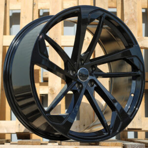 R22x9.5 5X112 ET 26 66.5 XE139 (IN5445) Black (BL) For AUD (K3)