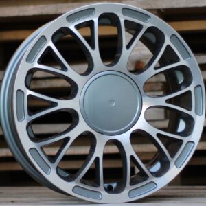 R16x6.5  4X98  ET  35  58.1  LU392  Grey Polished+Powder Coating (MGPC)  For FIAT  (P1)