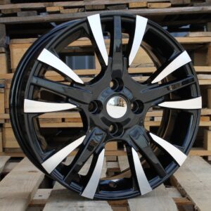 R15x6  4X99  ET  35  73.1  5013  Black Polished (MB)  For FIAT  (L3)