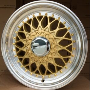 R13x6  8X100/108  ET  25  67.1  BY479  (LU247)  Bronze (YY)  For RACIN  (P1)  (BBS Style)