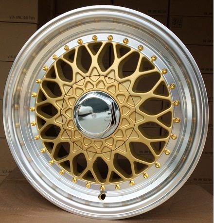 R13x6 8X100/108 ET 25 67.1 BY479 (LU247) Bronze (YY) For RACIN (P1) (BBS Style)