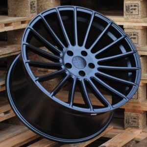 R22x10 5X130 ET 40 71.6 HX010 Black Matt (BM) For HAXER (N2)