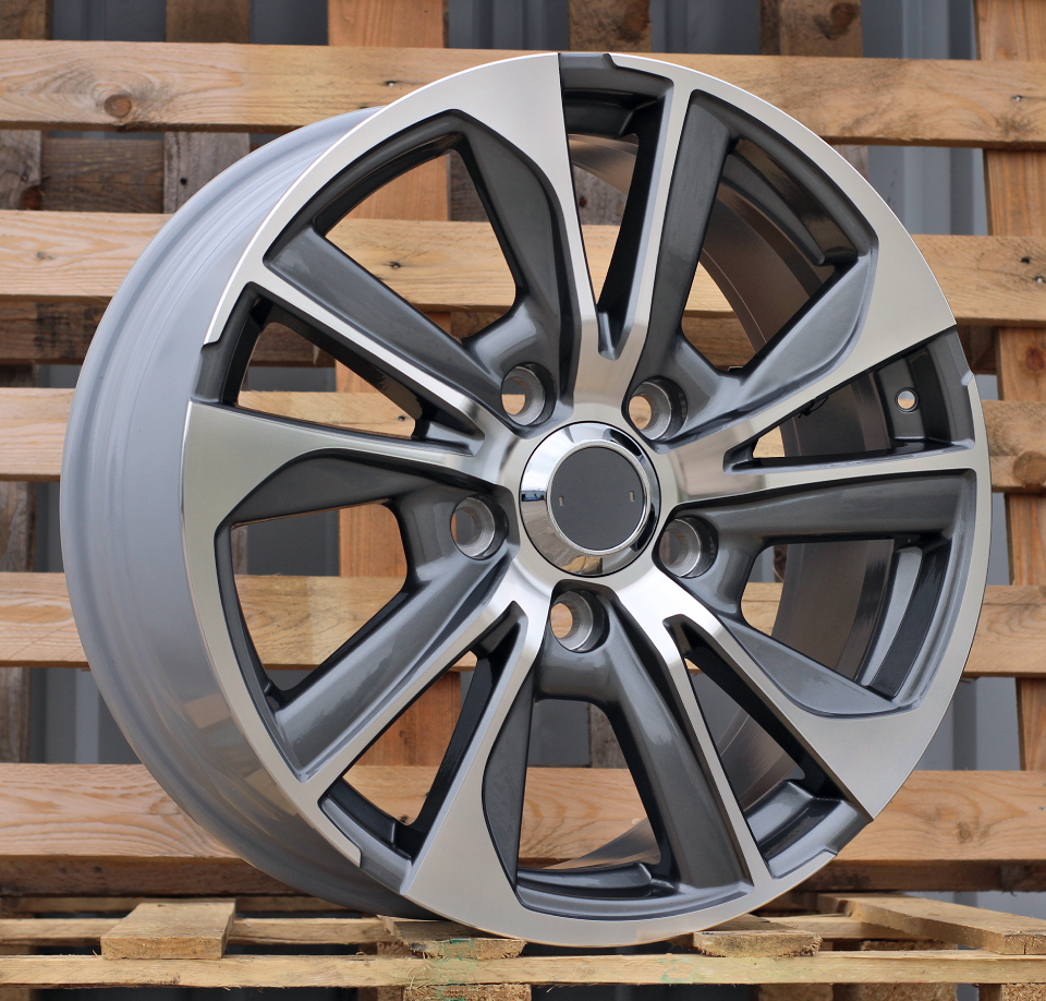 R20x8.5 5X150 ET 60 110.5 B1611 Grey Polished (MG) For 4X4 (K3)