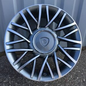 R15x6  4X98  ET  30  58.1  LU360  Grey Polished+Powder Coating (MGPC)  For LANCI  (P1)