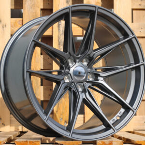 R20x10  5X120  ET  35  74.1  SL525  Gun Metal (GM)  For RACIN  (P1)  (HYBRID FORGED (Front+Rear))
