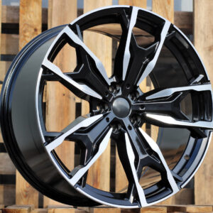 R20x8 5X112 ET 27 66.6 Y0204 Black Polished (MB) For BMW (P+Z4+Z7) (X3 (Rear+Front))