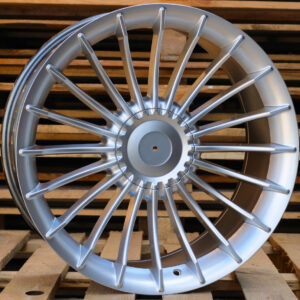 R20x9.5  10X112/120  ET  20  72.6  BK273  (BY1023/W724)  Hyper Silver (HS)  For BMW  (K3)  (ALPINA Style Rear+Front)