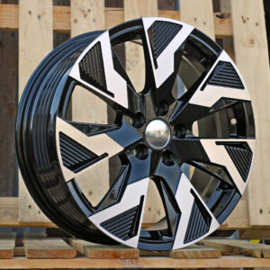 R17x7  5X120  ET  55  65.1  IN3521F  Black Polished (MB)  For VW  (M)  (HYBRID FORGED (max 1250kg))