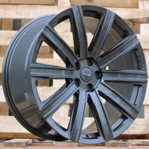 R22x10  5X120  ET  38  72.6  QC1664  Gun Metal (GM)  For LAND  (P)  (Dark)