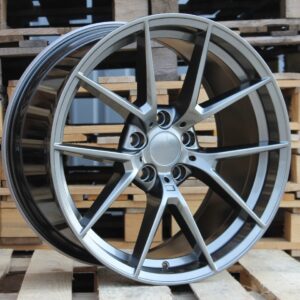 R19x9.5  5X120  ET  40  72.6  B1416  Gun Metal Half Matt (GMHM)  For BMW  (P2+Z2)  (Rear+Front)